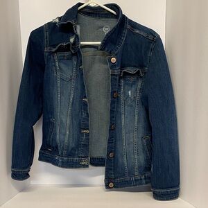 Wonder Nation Blue Plus Size Denim Jacket